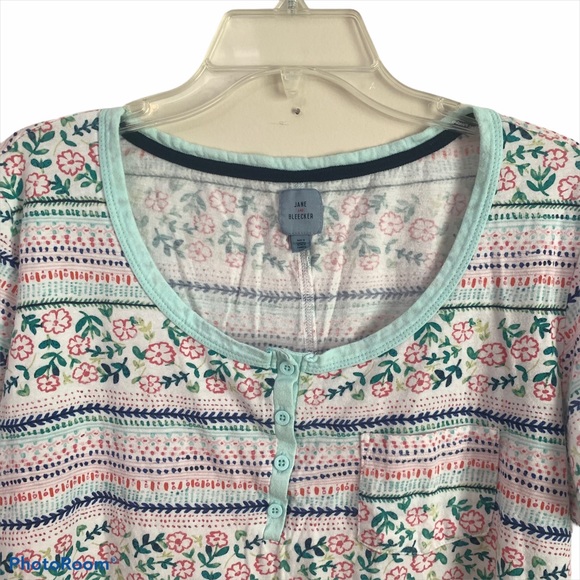 Jane and Bleecker pajama top size L/G - Picture 3 of 4